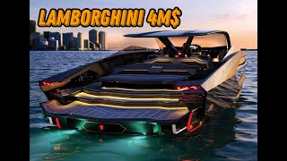 Первая в мире яхта Lamborghini стоимостью 4 млн [upl. by Urion]