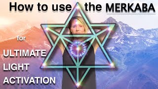 Sacred Geometry All About the Merkaba and How to use it in Meditation  ULTIMATE LIGHT ACTIVATION [upl. by Zenitram112]