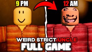 Weird Strict Uncle  Full Walkthrough  Roblox [upl. by Tennaj]