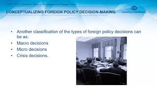 FOREIGN POLICY ANALYSIS  Chapter 3 Summary [upl. by Leiria695]