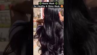 Heena Mask shorts hair diy haircare hairgrowth heena [upl. by Anert]