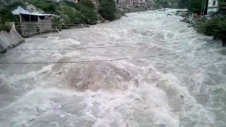 Manikaran Sahib in Parvati Nadi in Dangrous zone [upl. by Wildermuth]