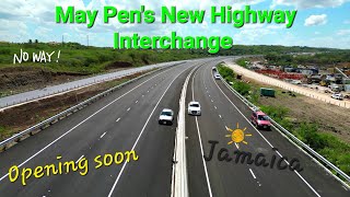 New May Pen Road Interchange Update Highway 2000 Expansion Project Opening Soon Clarendon Jamaica [upl. by Ennasirk]