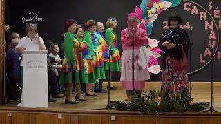 Uma Mudança Radical  Cabo da Praia  Carnaval Sénior 2024 [upl. by Sirrap]