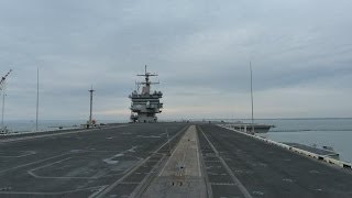 Tour of the USS Enterprise CVN65 PT 1 [upl. by Bonita]