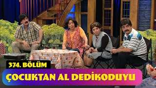 Çocuktan Al Dedikoduyu  374 Bölüm Güldür Güldür Show [upl. by Ioved922]