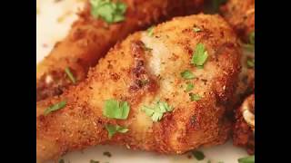 Baked Crispy Chicken Legs [upl. by Deden]