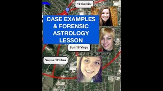 🛑☀️ ACCURATE CASE EXAMPLES and FORENSIC ASTROLOGY LESSON ☀️🛑 [upl. by Rodolfo]