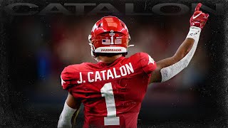 Jalen Catalon 🔥 Scariest Safety in College Football ᴴᴰ [upl. by Drandell398]