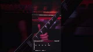 Cyberpunk 2077 Phantom Liberty Gate K9 Guitar Cover  TABS [upl. by Carine]