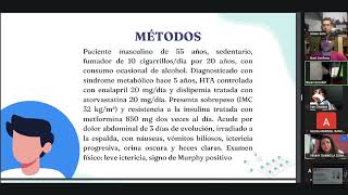 Medicina 8E Caso clínico coledocolitiasis y Síndrome metabólico [upl. by Silra]