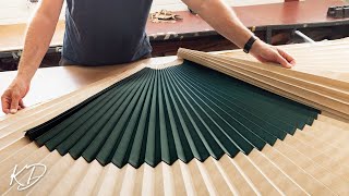 This is How Pleated Fabrics are made [upl. by Ahsilra583]