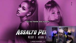 React  Assalto Perigoso  Mc Melody [upl. by Ynatsed]