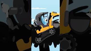 🚒 Fire Truck Rescues the Stuck Excavator 🚜💦 animation carcartoon cars carsforkids [upl. by Horsey]