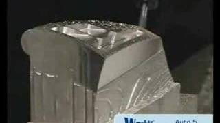 CNC 5 axis semifinishing machining [upl. by Modie151]