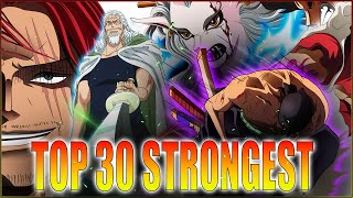 quotHANCOCK is STRONGER Than RAYLEIGHquot  One Piece TOP 30 STRONGEST DEBATE WKingOfLightning [upl. by Wichern]