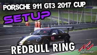 Assetto Corsa  Porsche 911 GT3 2017 Cup Setup  Redbull Ring [upl. by Peltz]