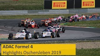 ADAC Formel 4 Highlights Oschersleben 2019 [upl. by Inahpit]