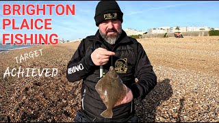 PLAICE FISHING AT BRIGHTON first trip out this yearjcmanglingadventures [upl. by Aihsik]