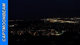 Night Landing a Cessna Citation Landing Nashville Tennessee [upl. by Haek286]