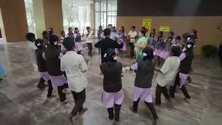 kwatha Pham Kaba dance performed by Tamil student [upl. by Hans]