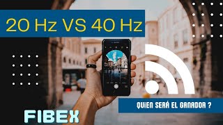 ¿Cuál es la mejor frecuencia para tu internet Velocidad analizada en 20 Hz y 40 Hz [upl. by Geanine]