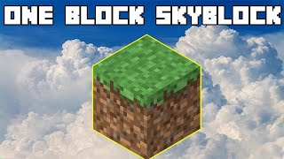 Minecraft One Block Skyblock Deutsch  wir bauen ein automatisches Lager [upl. by Claudetta]