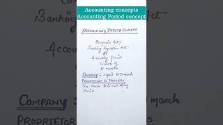 Accounting period concept  Accounting concepts [upl. by Ellener359]