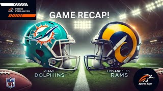 Dolphins vs Rams 11112024 Defensive Dominance amp HighStakes Drama  Sports Sage AI Recap [upl. by Wolfe]