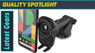 iOttie Easy One Touch Wireless 2 Qi Car Charger Mount Review [upl. by Cortney854]