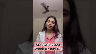 SSC CGL 2024 Mains Revision Series Week 07 Day 03🔥🔥🔥 cpo civilservicejobs cpo2024 cgl [upl. by Medor515]