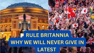 RULE BRITANNIA  WON’T BE WASHED AWAY  LATEST NEWS rulebritannia British England [upl. by Asnarepse598]