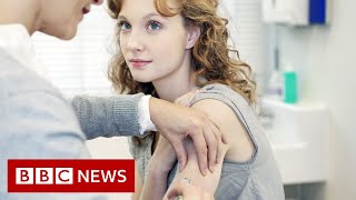 HPV vaccine cutting cervical cancer by nearly 90  BBC News [upl. by Lanevuj]