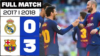 Real Madrid vs FC Barcelona 03 20172018 PARTIDO COMPLETO [upl. by Naegem]