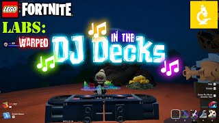 LEGO Fortnite Labs Warped DJ in the Decks [upl. by Ylreveb]