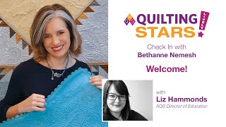 6 AQS Quilting Stars with Bethanne Nemesh [upl. by Kostival]