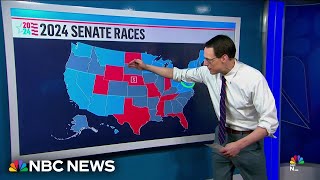 Kornacki Fmr Maryland Gov Hogan could ‘completely upend’ 2024 Senate map for Democrats [upl. by Dnomayd]