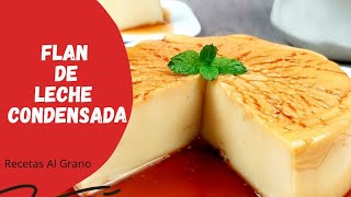 ⭐ FLAN de MAIZENA con LECHE CONDENSADA ⭐Postre fácil con maizena sin horno sin huevo ni gelatina [upl. by Joellen]