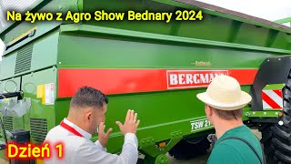 🔴Live ze stoiska Korbanek 👉 na Agro Show Bednary 2024 [upl. by Solracnauj]