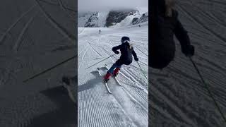 SaasFee October 2020 free skiing [upl. by Norraf21]