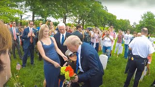 Son of Fallen Marine Greets Trump What He Did Next Will Give You Chills [upl. by Deland]