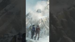 Rise of the Tomb raider 2024 😱 tombraider laracroft shorts ps5share [upl. by Ynaittirb]