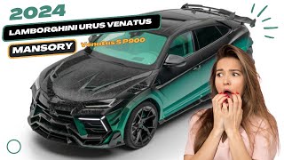 2024 Lamborghini Urus Venatus S P900  New Ultra Urus from MANSORY🤯 [upl. by Ettolrahs]