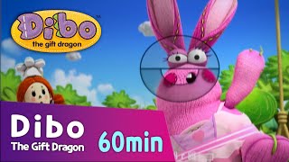 Dibo The Gift Dragon Funny episode 30  60min Play  One Two Three SmileㅣOCON [upl. by Delisle]