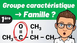 4 Groupes caractéristiques et familles à connaitre  ✅ Chimie organique  1ère  Terminale [upl. by Naman]