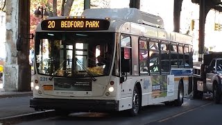 MTA NYC BusBeeLine Bus Bx10 Route 4 20 20X amp 21 Buses  Jerome Avenue amp Mosholu Parkway North [upl. by Holds]