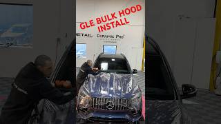 GLE63amg bulk hood PPF install ppf ceramicpro GLE install [upl. by Sanders]