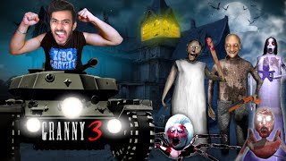 GRANNY IS BACK GRANNY 3 NEW UPDATE TANK ESCAPE FROM GRANNYS HOUSE  TECHNO GAMERZ [upl. by Yevol]