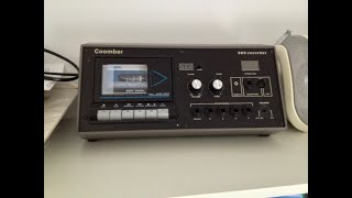 1987 Coomber 393 Tape Recorder [upl. by Aiceled]