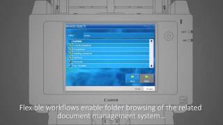 Embedded Applet for Canon ScanFront Network Scanner [upl. by Joeann]